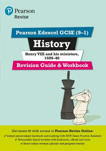 Pearson REVISE Edexcel GCSE History Henry VIII Revision Guide and Workbook incl. online revision - for 2025 exams