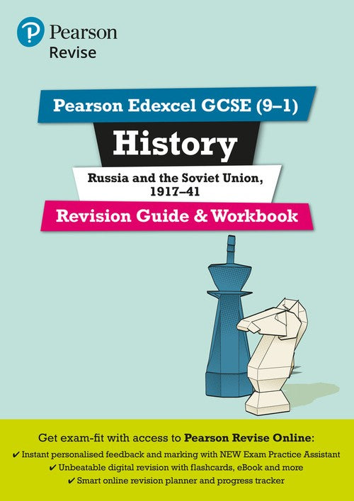 Pearson REVISE Edexcel GCSE History Russia and the Soviet Union Revision Guide and Workbook incl. online revision - for 2027, 2028 exams
