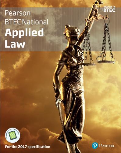 BTEC National Applied Law student book + Active book