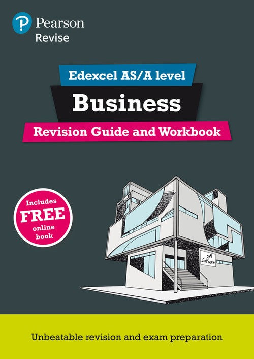 Pearson REVISE Edexcel AS/A Level Business Revision Guide & Workbook incl. online revision - for 2027, 2028 exams