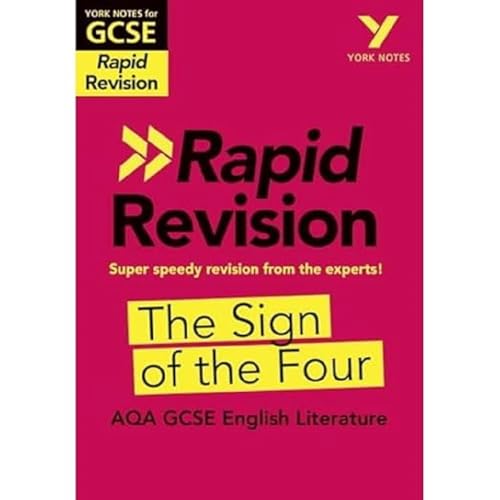 York Notes RAPID AQA GCSE (Revision Guide) The Sign of the Four - for 2026, 2027 exams