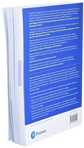 Exploring Strategy, Text & Cases