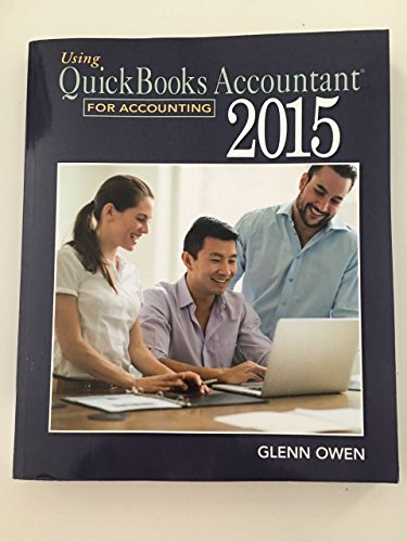 Using QuickBooks (R) Accountant 2015 for Accounting (with QuickBooks (R) CD-ROM)