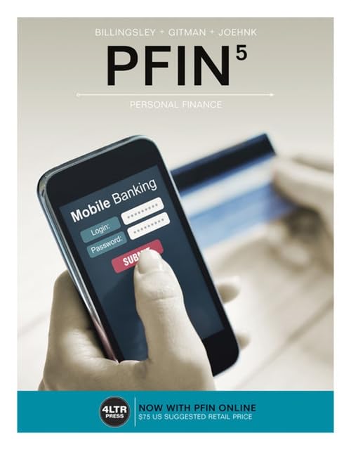 PFIN (with PFIN Online, 1 term (6 months) Printed Access Card)