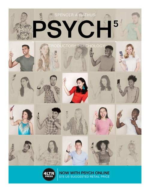PSYCH 5, Introductory Psychology, 5th Edition