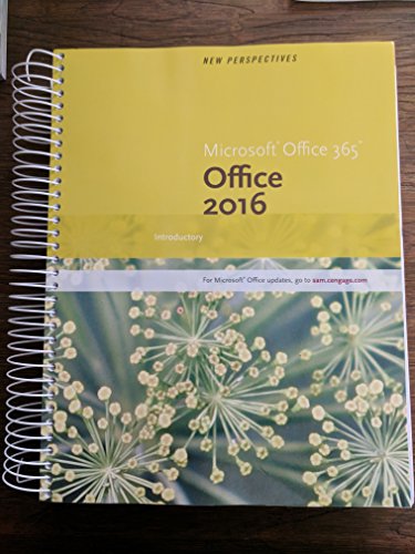 New Perspectives Microsoft Office 365 & Office 2016