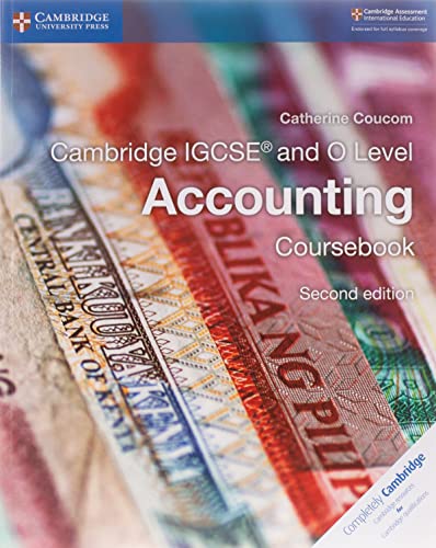Cambridge IGCSE and O Level Accounting Coursebook