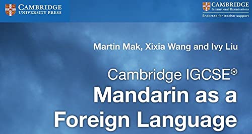Cambridge IGCSE Mandarin as a Foreign Language Teacher's Book