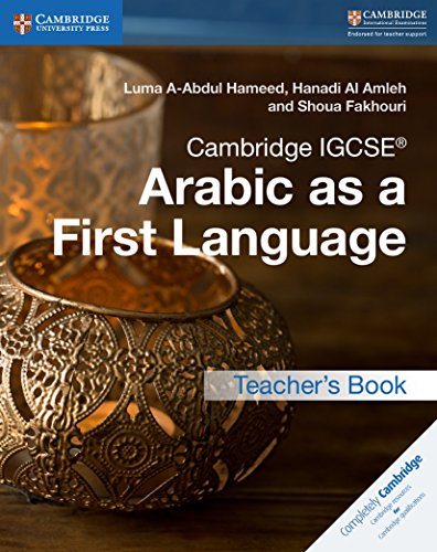 Cambridge IGCSE Arabic as a First Language Teacher's Book