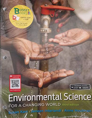 Environmental Science For a Changing World