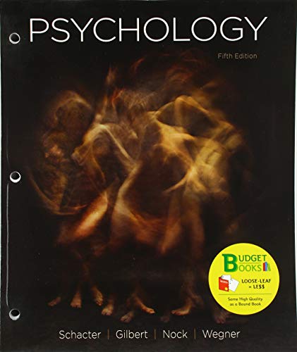 Loose-Leaf Version for Psychology