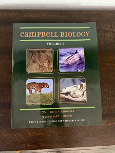 Campbell Biology, Volume I, 3rd custom edition for Valencia College