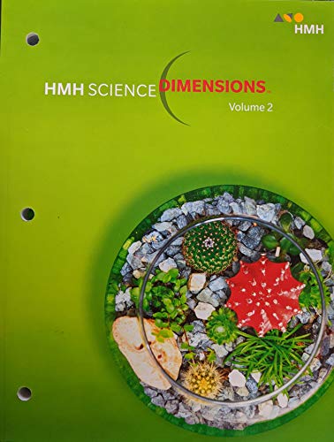 HMH Science Dimensions Volume 2, Grade 5 Units 5-7, c. 2018, 9781328904577, 1328904571