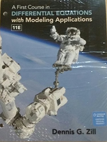 A First Course in Differential Equations with Modeling Applications, Loose-Leaf Version