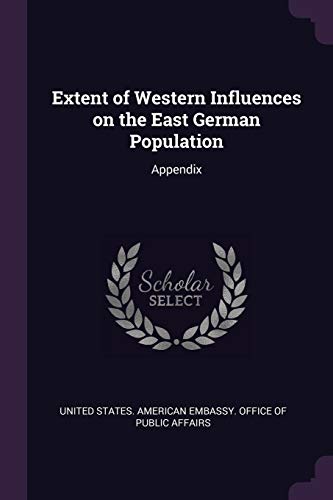 Extent of Western Influences on the East German Population