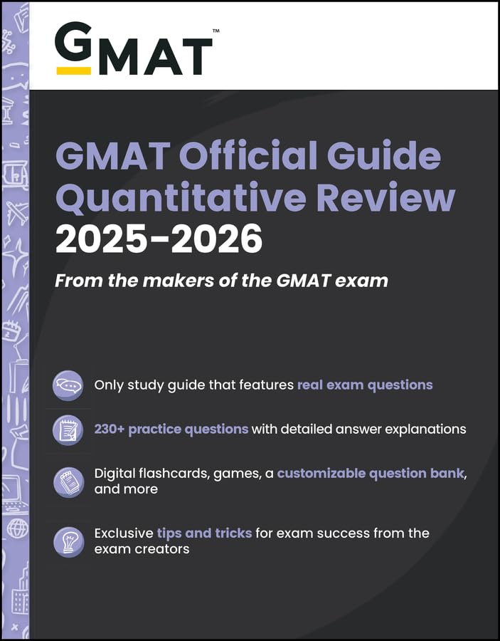 GMAT Official Guide Quantitative Review 2025-2026