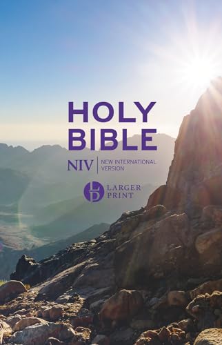 NIV Larger Print Personal Value Hardback Bible