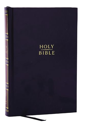 KJV Holy Bible: Compact Bible with 43,000 Center-Column Cross References, Black Hardcover, Red Letter, Comfort Print: King James Version