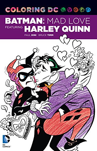Coloring DC Harley Quinn in Batman Adventures