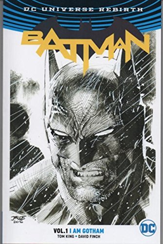 DC Universe Rebirth Batman Vol. 1 I Am Gotham Variant Cover Jim Lee