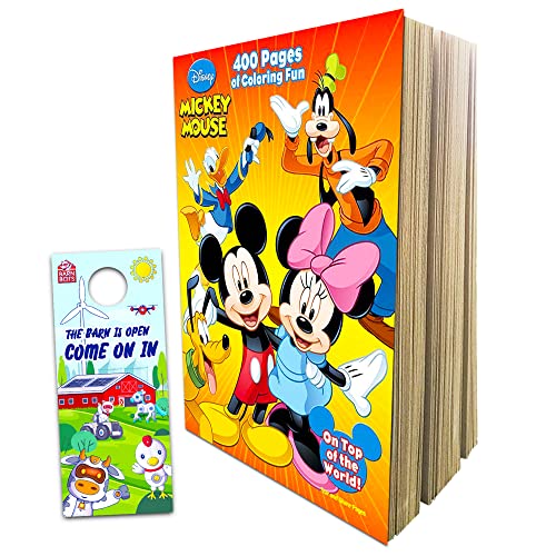 Disney Mickey Mouse 400 Pages of Coloring Fun