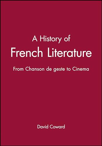 A History of French Literature