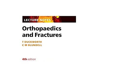 Orthopaedics and Fractures