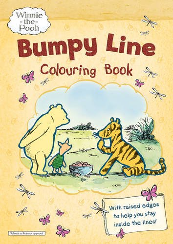 Winnie-the-Pooh Bumpy Line Colouring Book