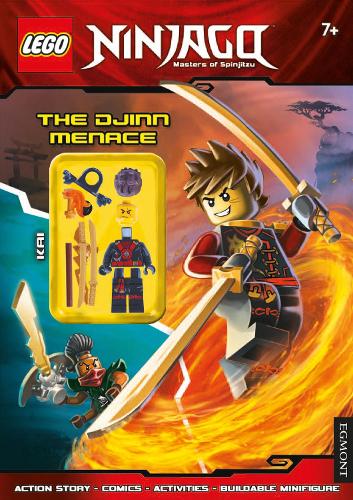 LEGO Ninjago: The Djinn Menace (Activity Book with Minifigure) By