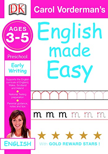 English Made Easy Early Writing Ages 3-5 Preschool Key Stage 0