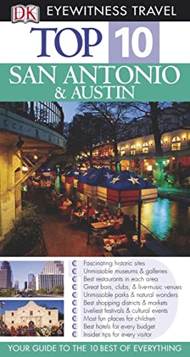 DK Eyewitness Top 10 Travel Guide: San Antonio & Austin