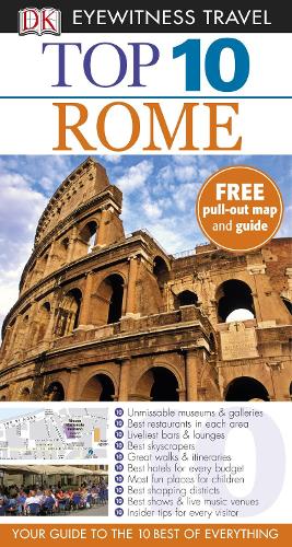 DK Eyewitness Top 10 Travel Guide: Rome