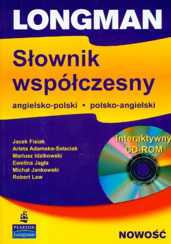 Longman Wspolczesny Slownik Dictionary Polish-English-Polish Paper and CD ROM