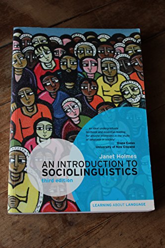 An Introduction to Sociolinguistics
