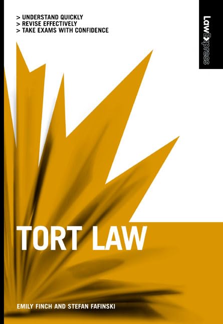 Law Express: Tort Law 1st edition