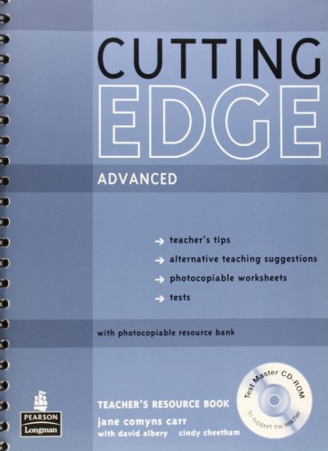 New Cutting Edge Advanced Teachers Book and Test Master CD-Rom Pack