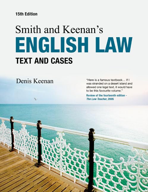 Smith and Keenan's English Law