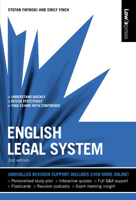 Law Express English Legal System 2nd edition