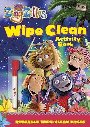 ZingZillas: Wipe-clean Game Book