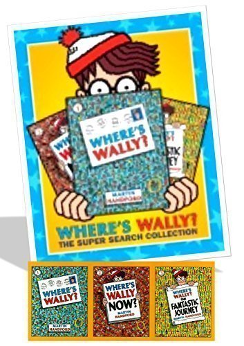 Where's Wally Box Set - Boxed gift set includes 3 books: 1) Where's Wally 2) Where's Wally Now 3) Where's Wally The Fantastic Journey RRP: £17.97