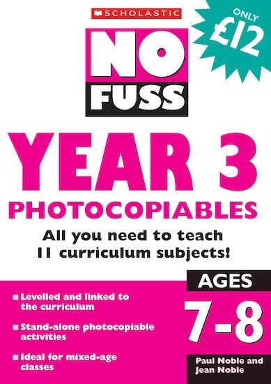 No Fuss: Year 3 Photocopiables