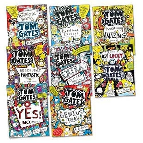 Tom Gates Collection By Liz Pichon 8 Books Pack Set