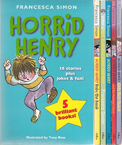 Horrid Henry, 5 Brilliant Books Boxset