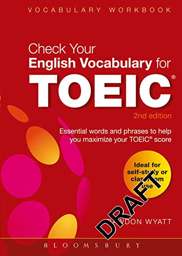 Check Your English Vocabulary for TOEIC