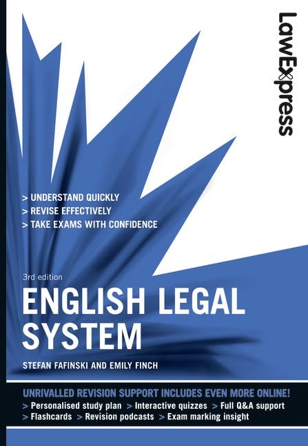 Law Express: English Legal System (Revision Guide)