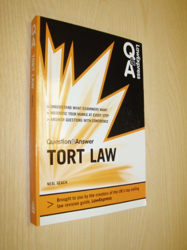 Law Express Question and Answer: Tort Law (Q&A Revision Guide)