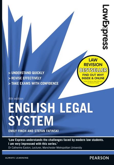 Law Express: English Legal System (Revision Guide)
