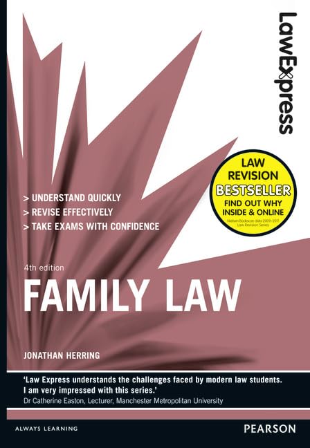 Law Express: Family Law (Revision Guide)