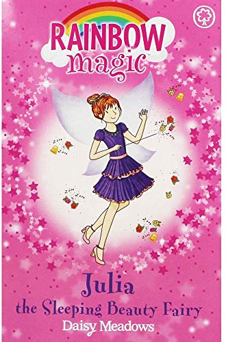 Daisy Meadows Rainbow Magic - Julia the Sleeping Beauty Fairy