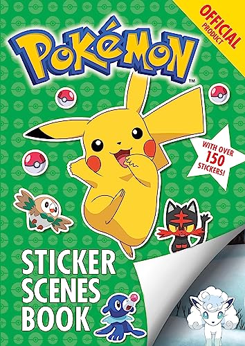 The Official Pokemon Sticker Scenes Book